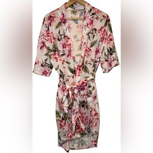 Show Me Your Mumu Brie Robe Garden of Blooms Print One Size Floral Sleepwear